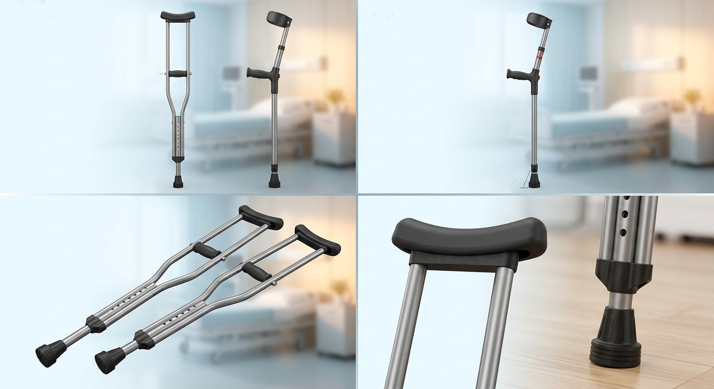 Adjustable Crutches